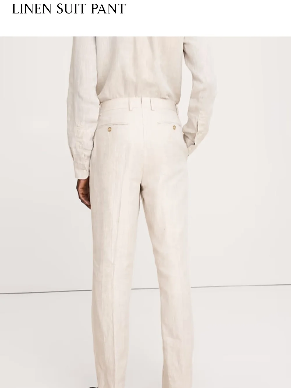 Banana Republic light beige